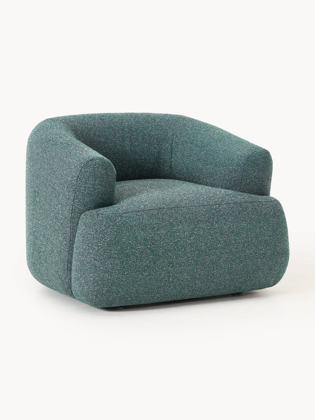 Sofia Bouclé Armchair — Dark Grey
