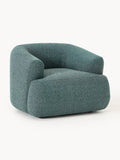 Sofia Bouclé Armchair — Dark Grey
