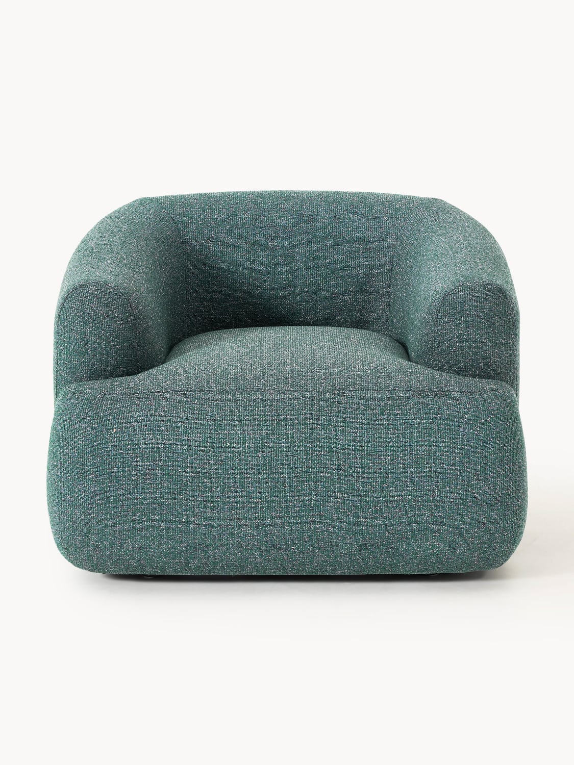 Sofia Bouclé Armchair — Dark Grey