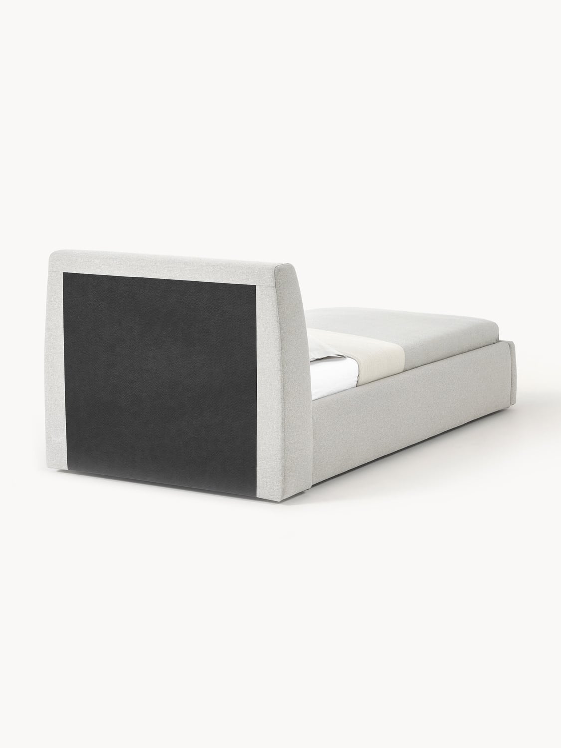 Cloud Single Bed — Light Grey