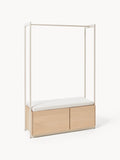 Larsen Wood-Coat Rack — Blush