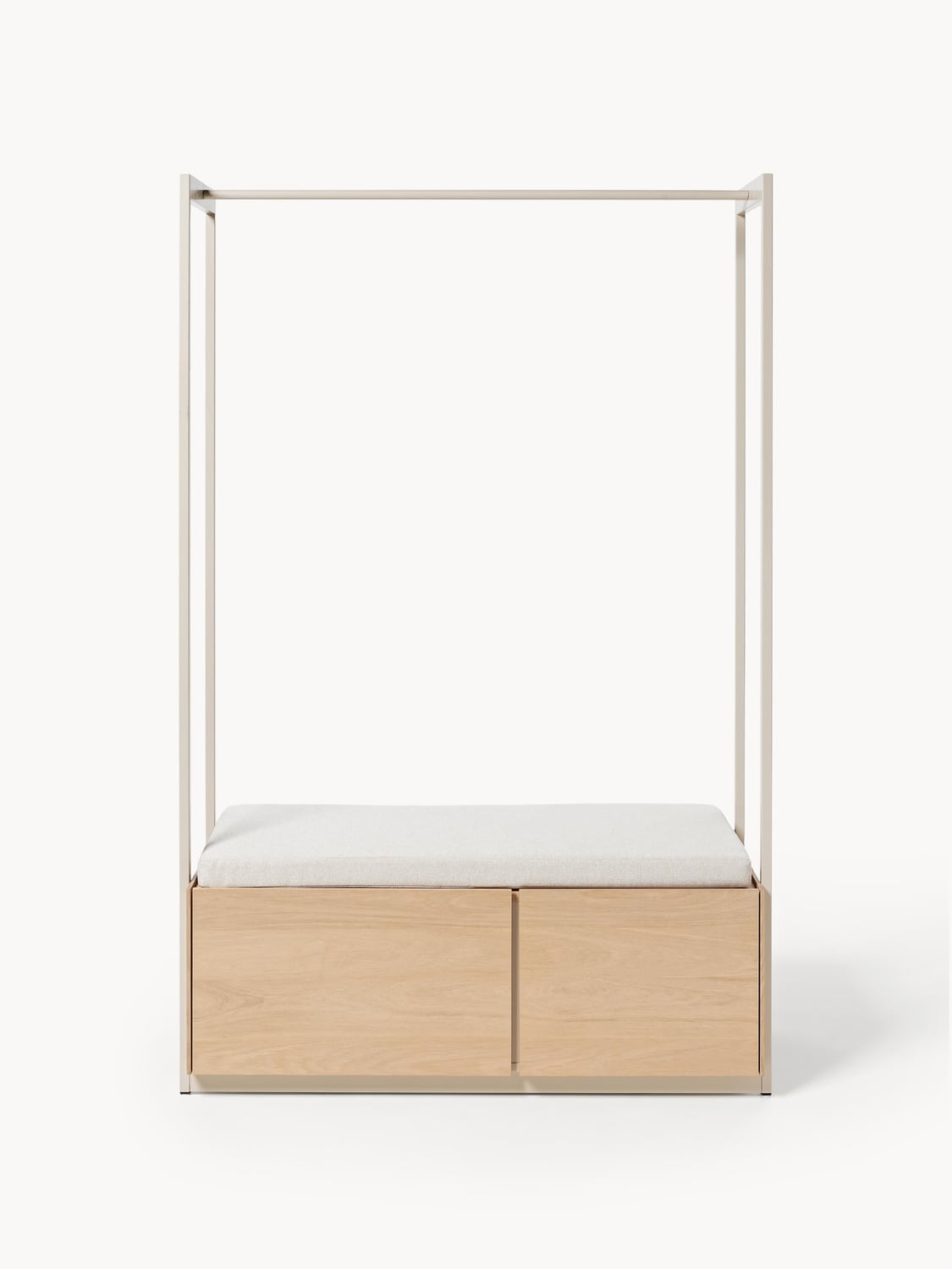 Larsen Wood-Coat Rack — Blush