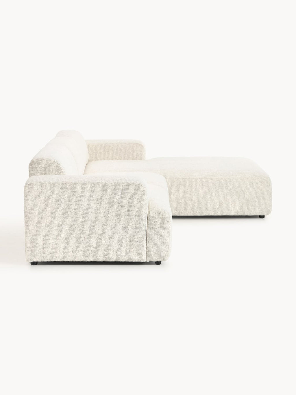 Melva Corner Sofa (4-seater) — Off-White