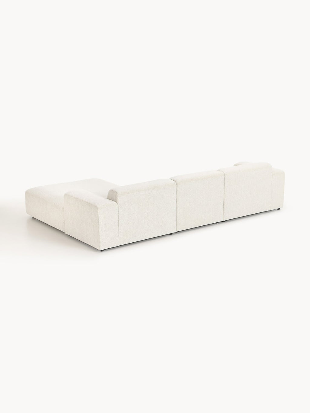 Melva Corner Sofa (4-seater) — Off-White