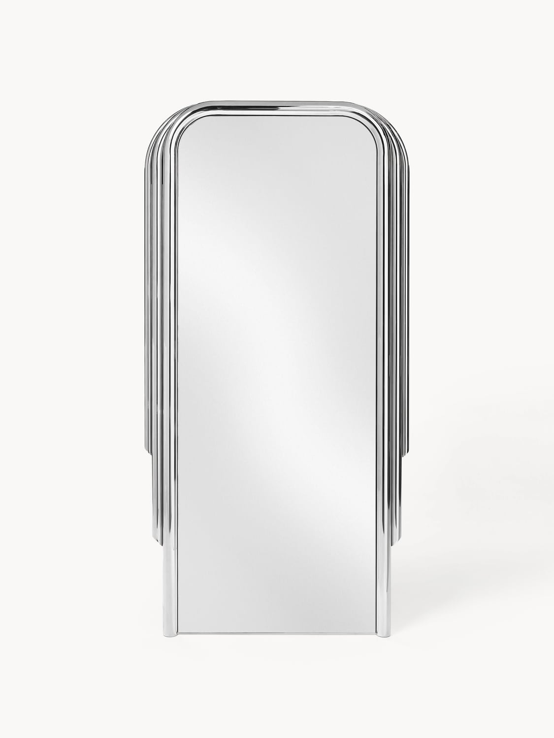 Lina Large Full-Length Mirror — Pearl Grey