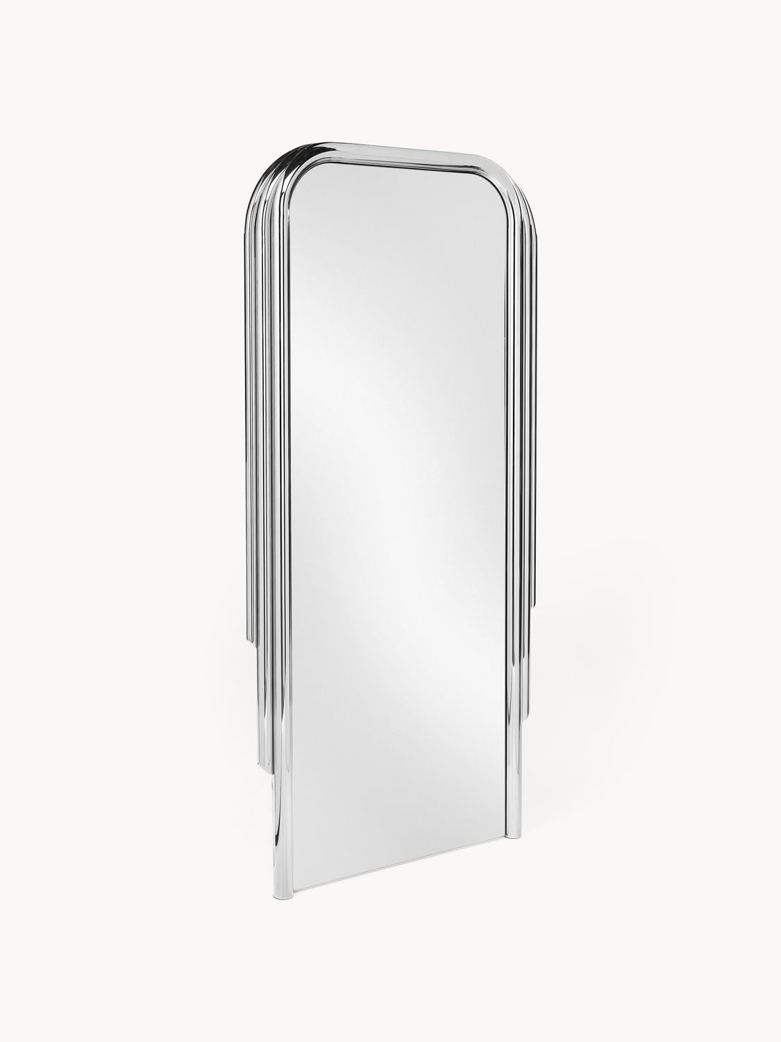 Lina Large Full-Length Mirror — Pearl Grey