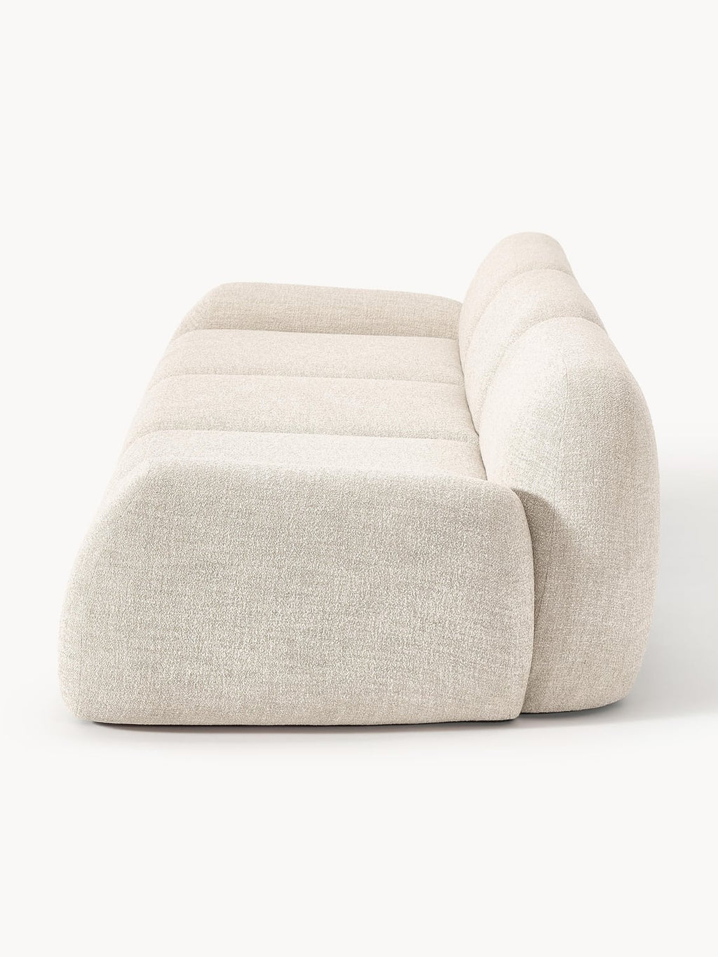 Wolke Modular Bouclé Sofa (4-seater) — Off-White
