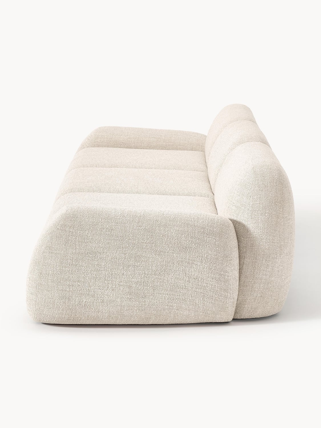 Wolke Modular Bouclé Sofa (4-seater) — Off-White