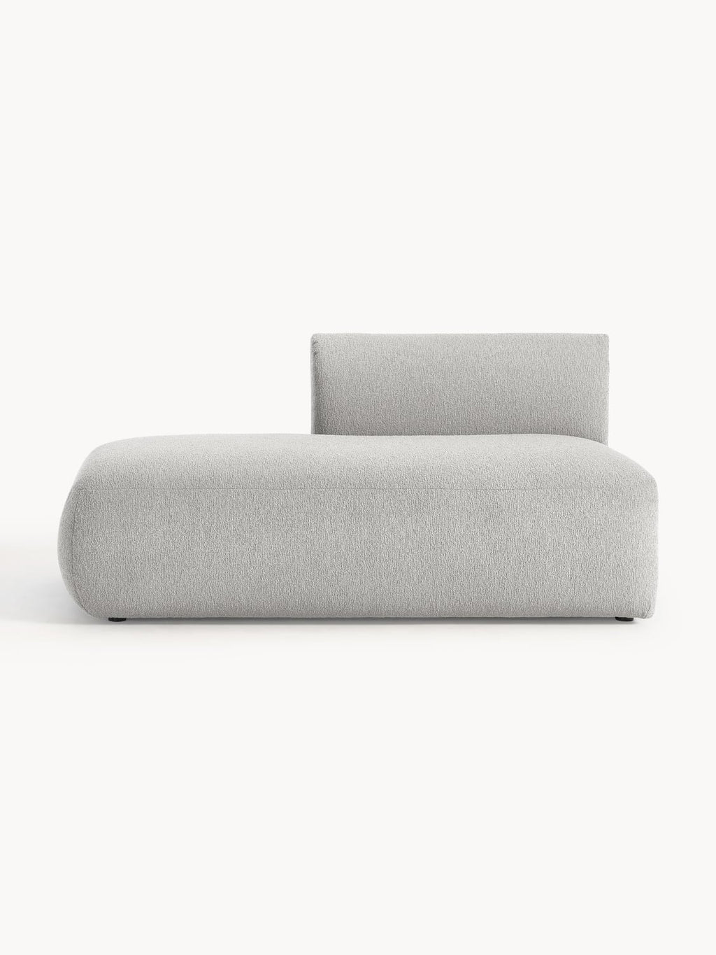 Sofia Bouclé-Chaise-Module — Sand Beige