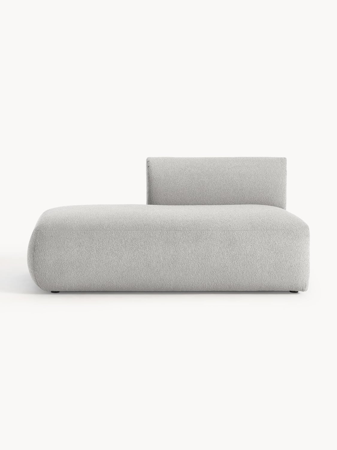 Sofia Bouclé-Chaise-Module — Sand Beige