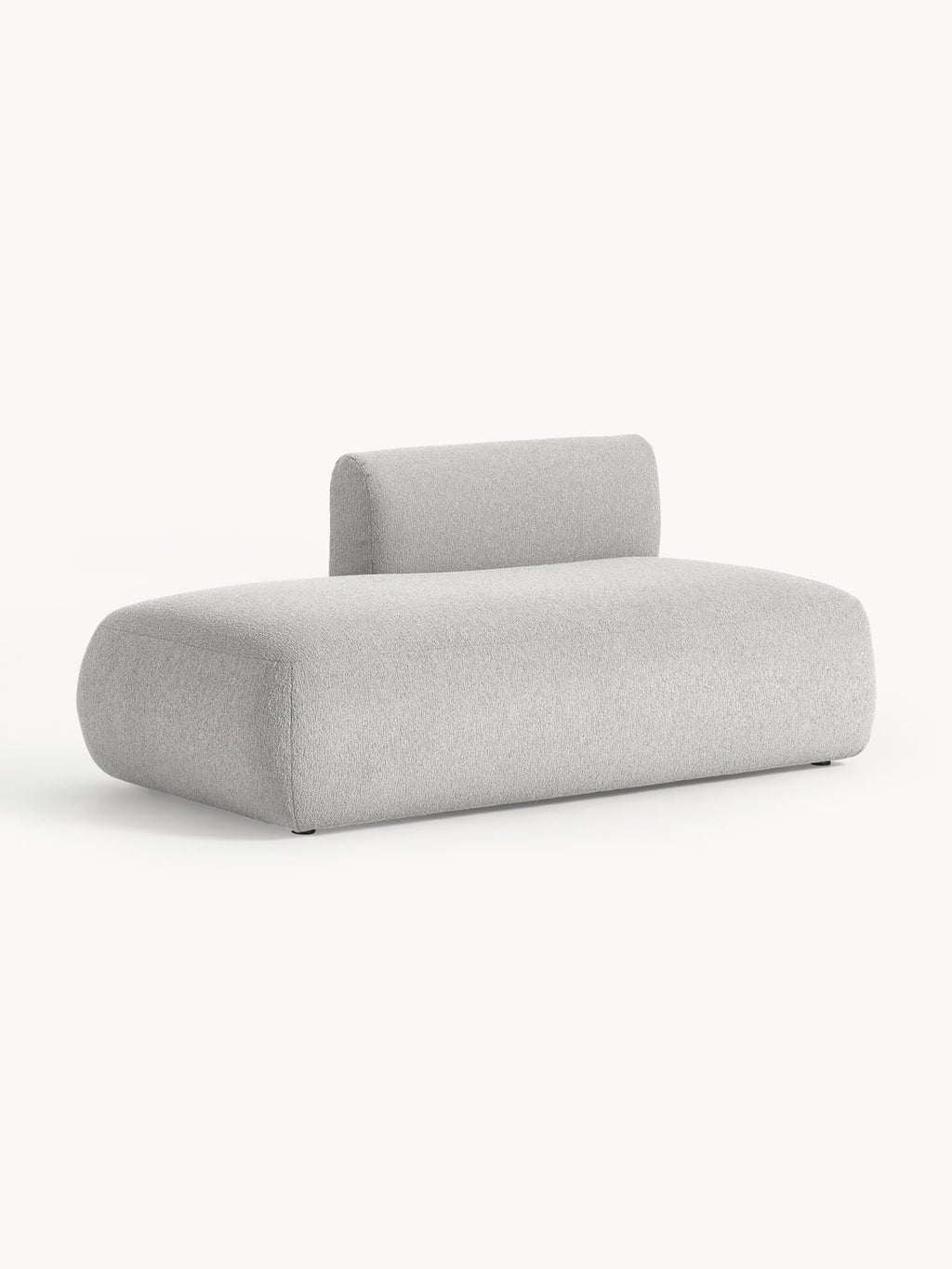 Sofia Bouclé-Chaise-Module — Sand Beige
