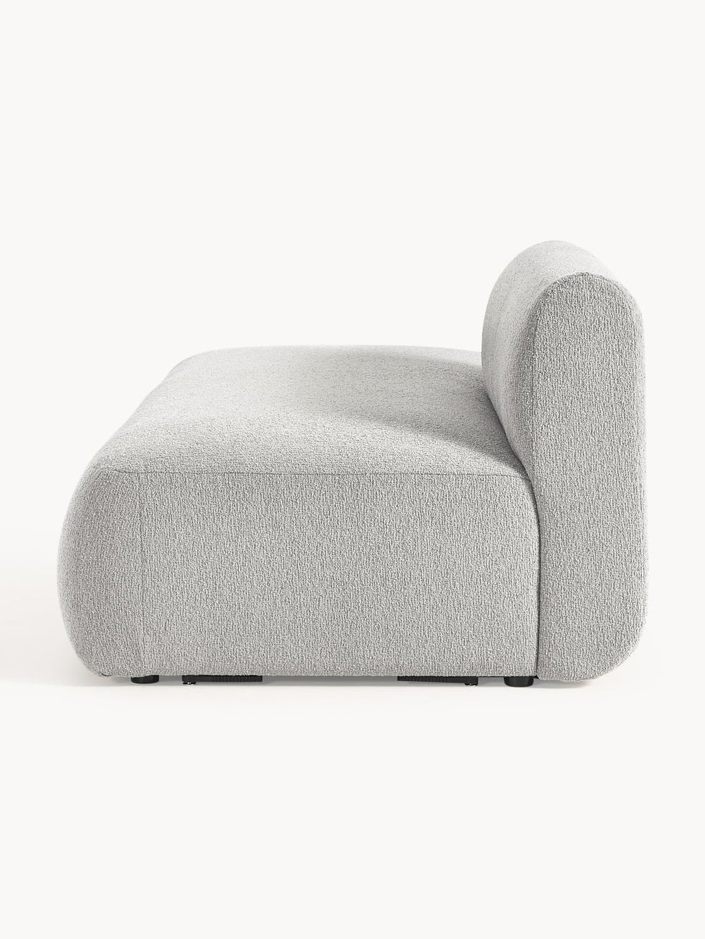 Sofia Bouclé-Chaise-Module — Sand Beige