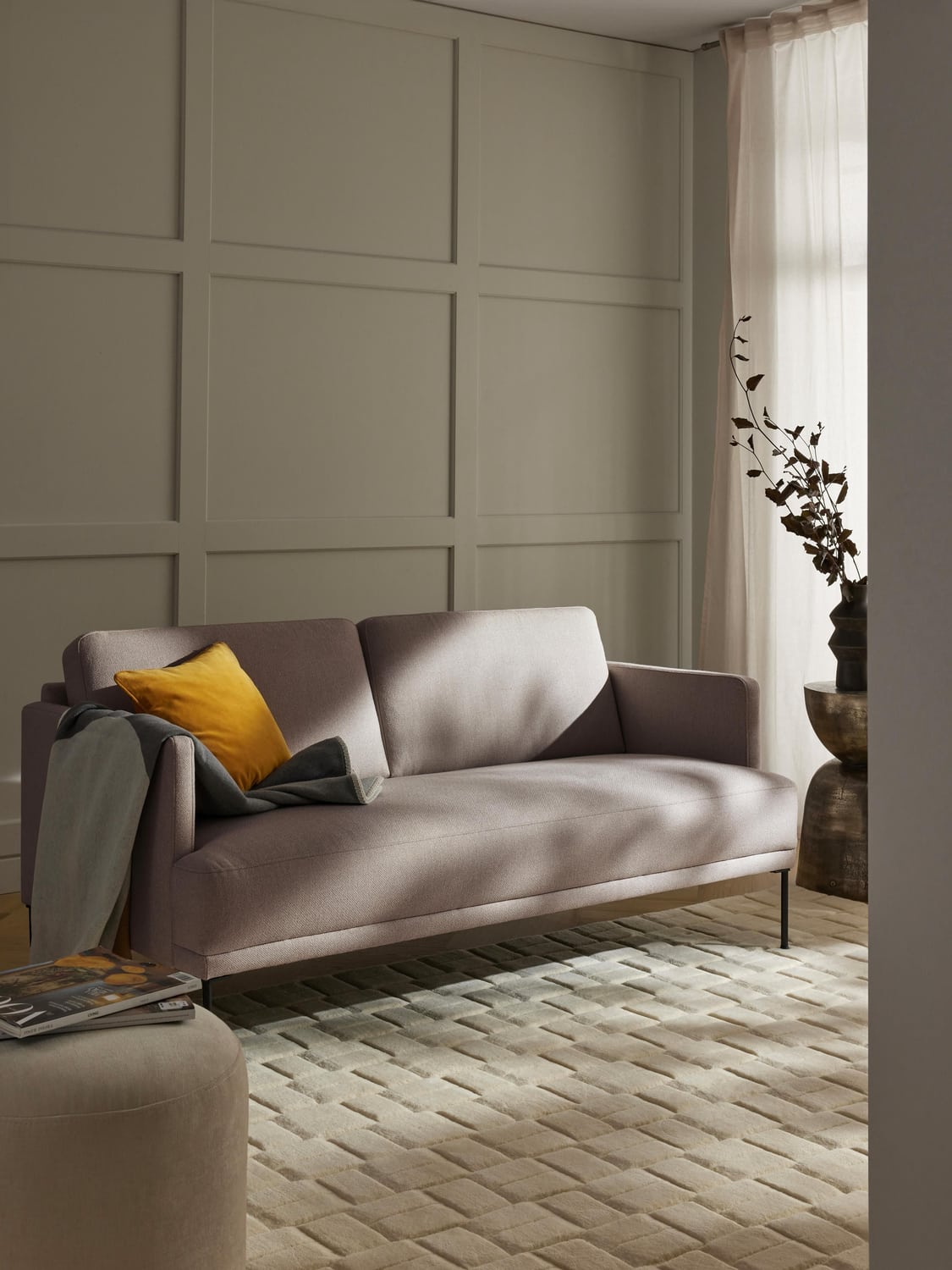 Fluente Sofa (2-seater) — Taupe