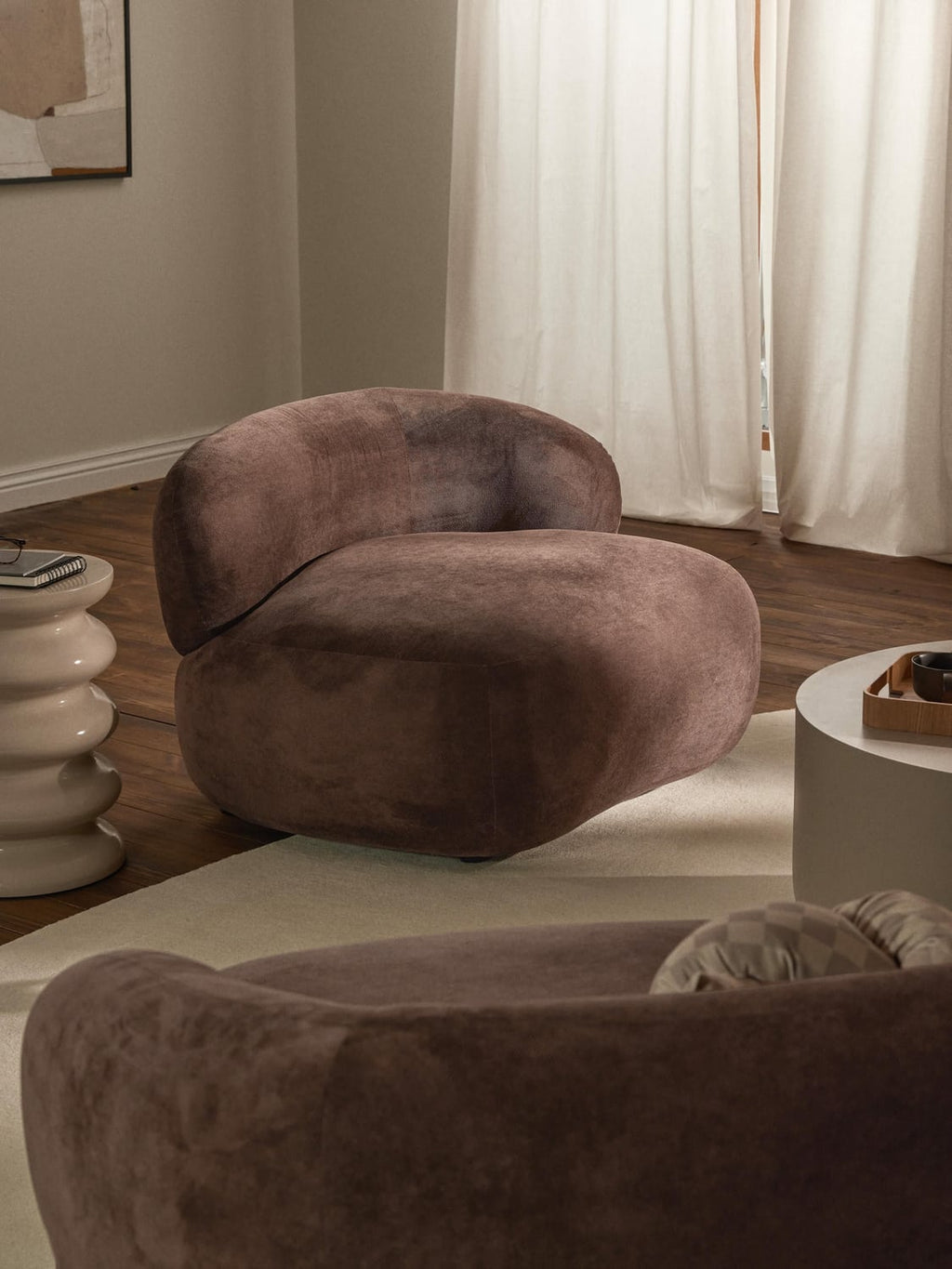 Alba Lounge Chair — Anthracite