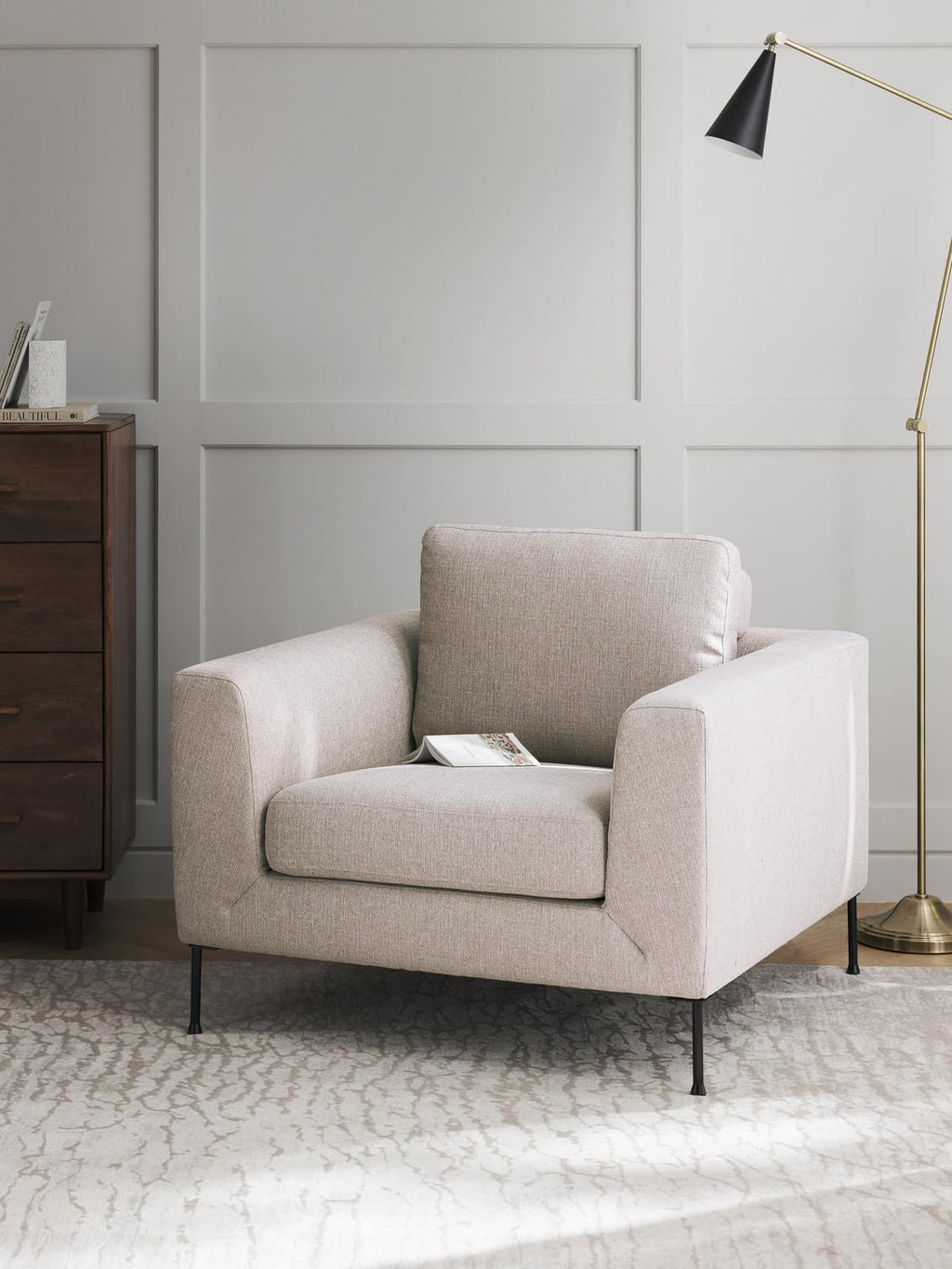 Cucita Sofa-Armchair — Oatmeal