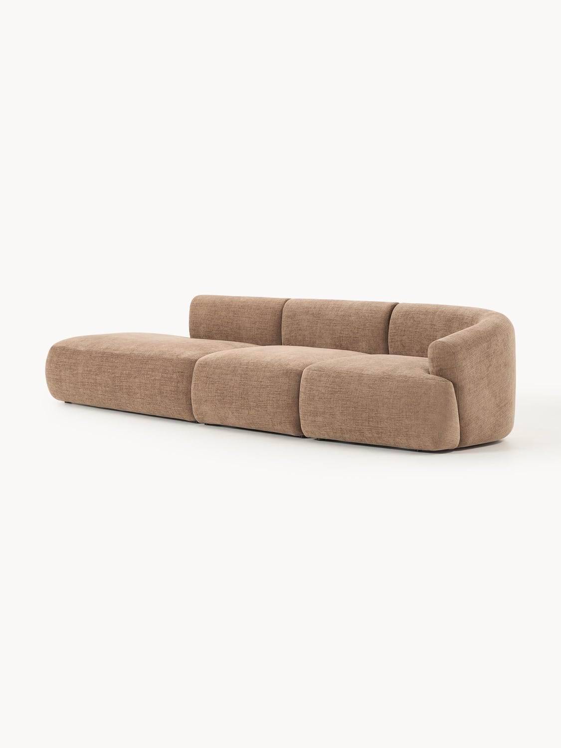 Sofia Modular Chaise (2-seater) — Taupe