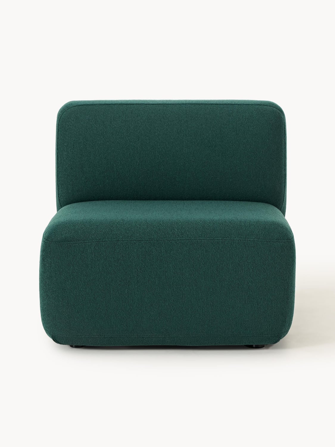 Naomi Garden Lounge Module — Dark Green