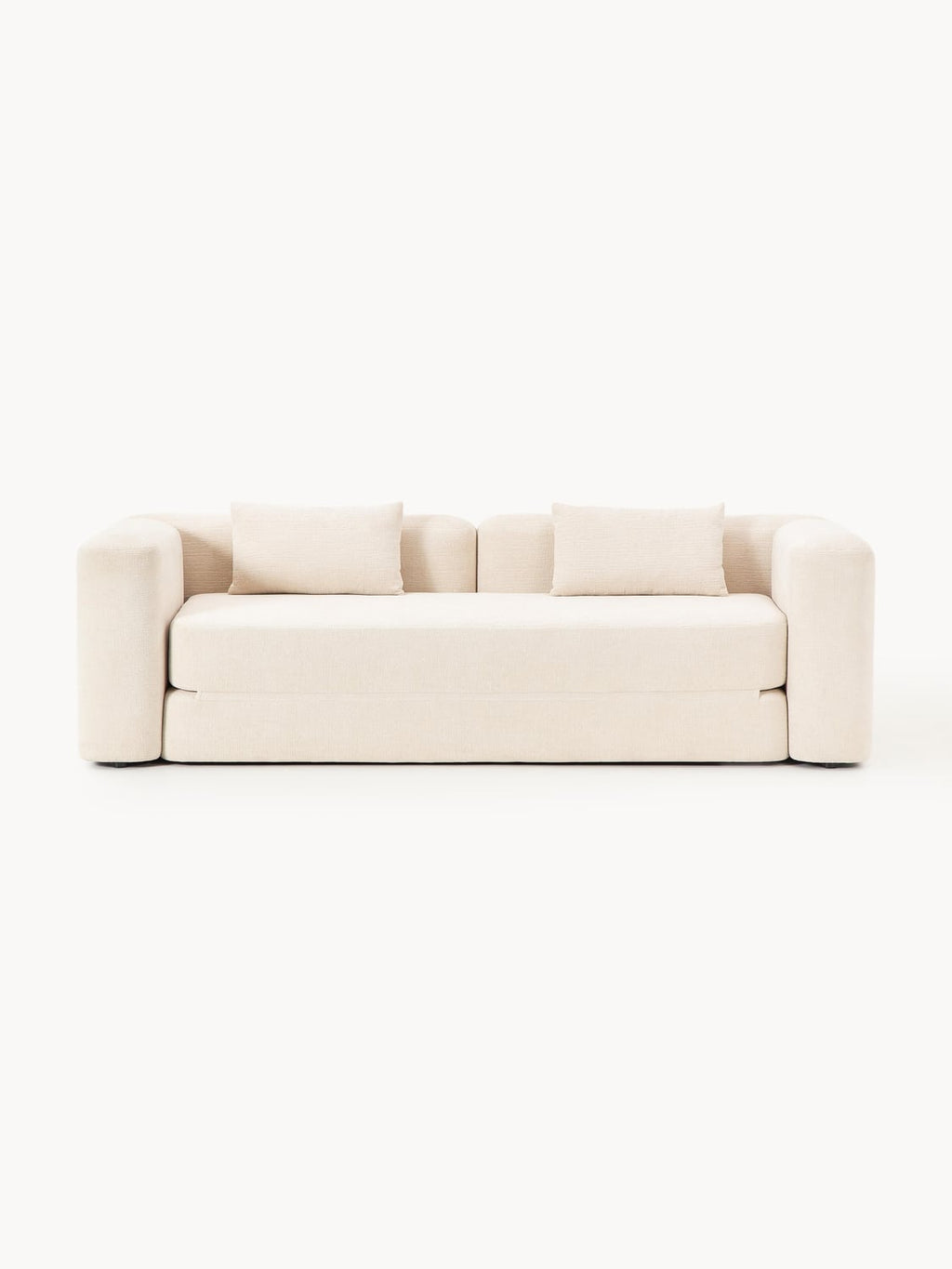 Livvie Sofa Bed (3-seater) — Off-White