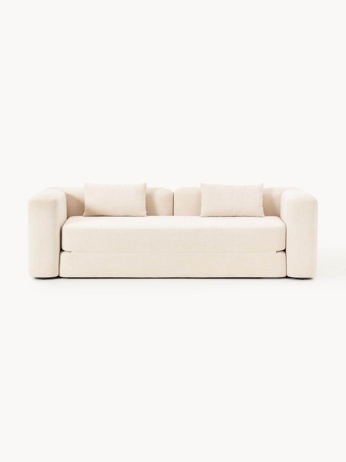 Livvie Sofa Bed (3-seater) — Off-White