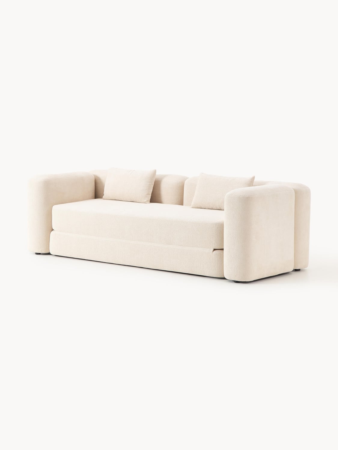 Livvie Sofa Bed (3-seater) — Off-White