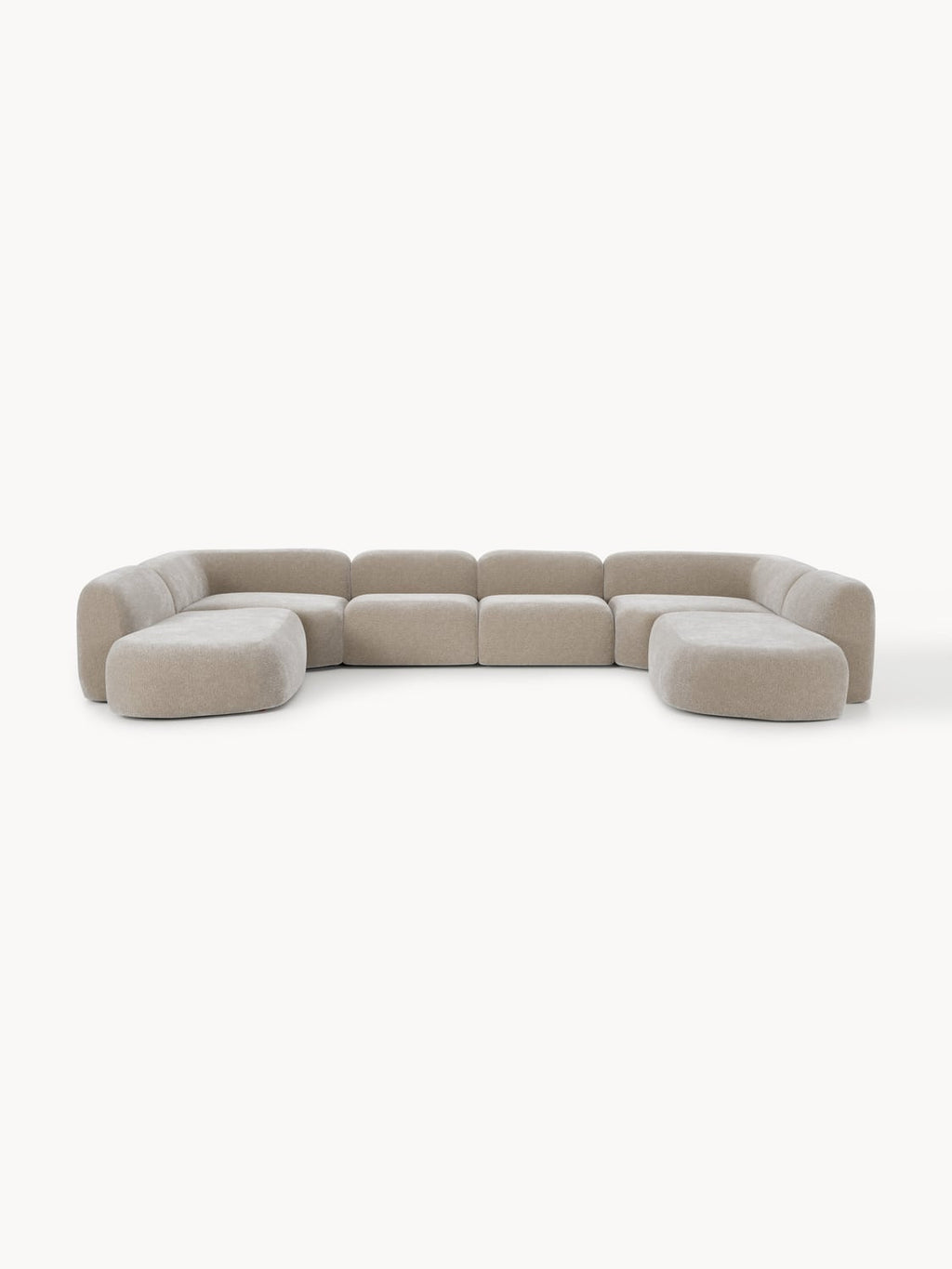 Wolke Modular XL Sofa — Oatmeal