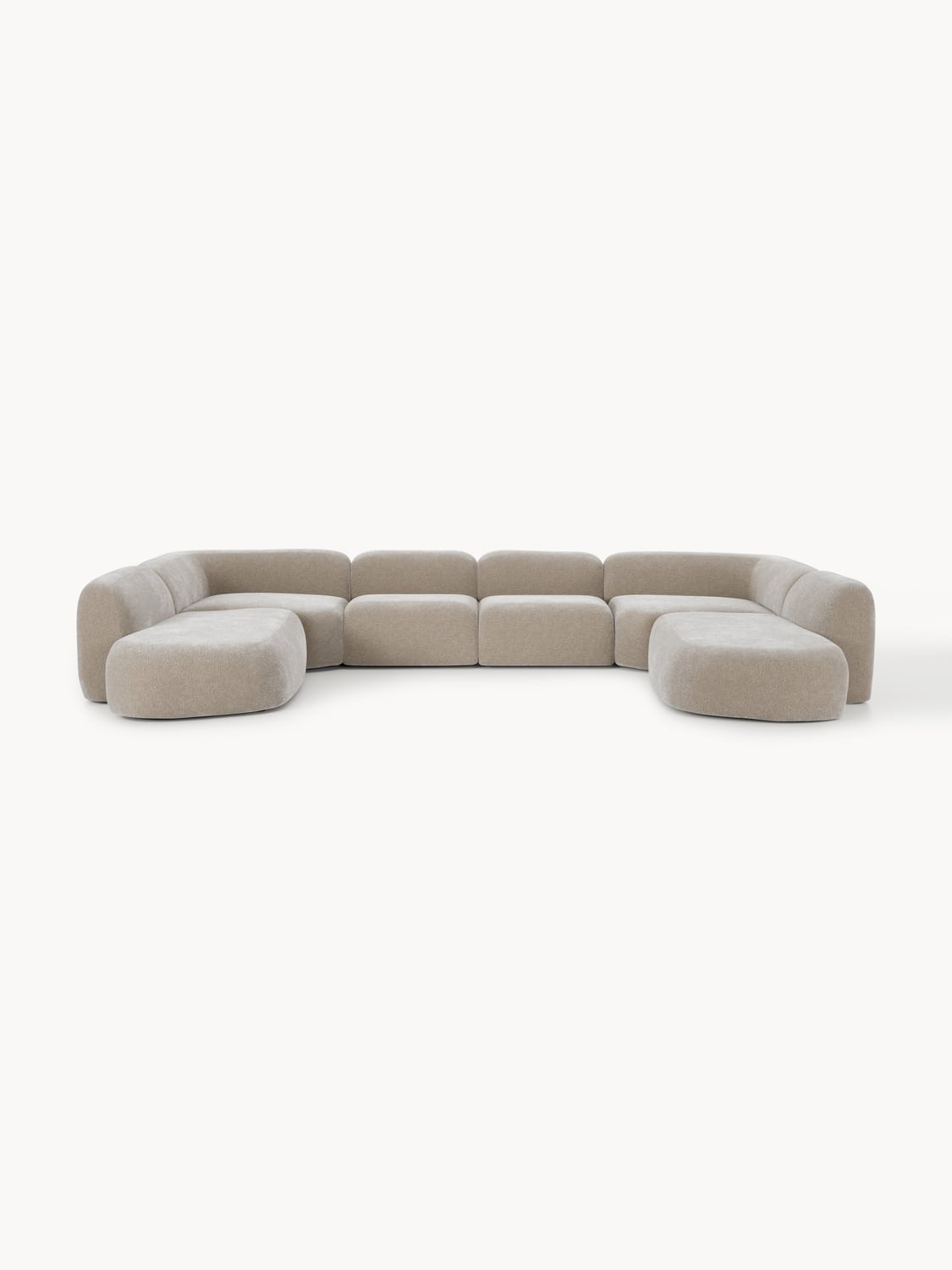 Wolke Modular XL Sofa — Oatmeal