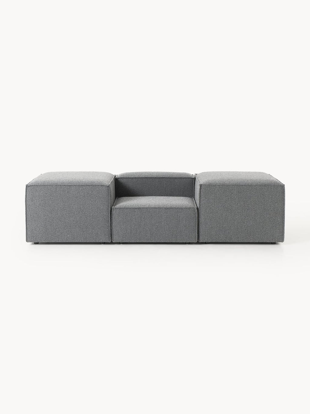 Lennon Bouclé Armchair with Wide Armrest