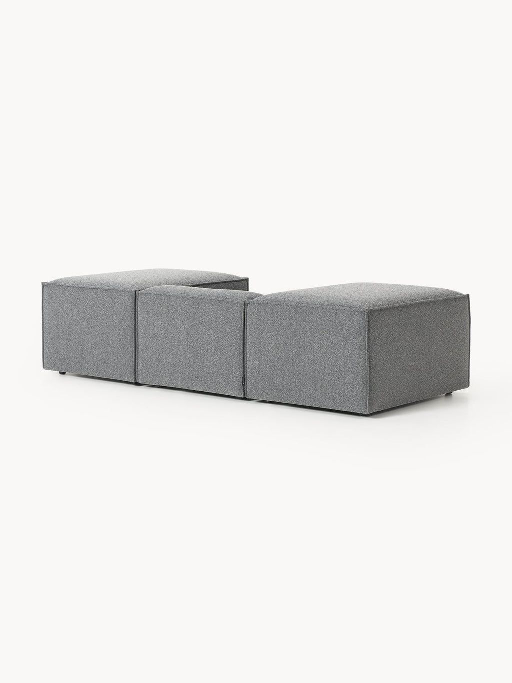 Lennon Bouclé Armchair with Wide Armrest