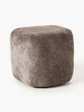 Wolke Tall Teddy Bouclé Ottoman