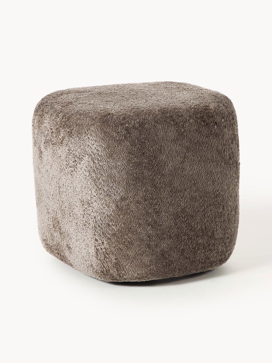 Wolke Tall Teddy Bouclé Ottoman