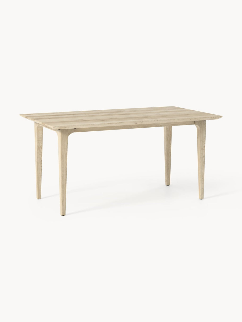 Archie Dining Table in Oak, in various sizes — Beige