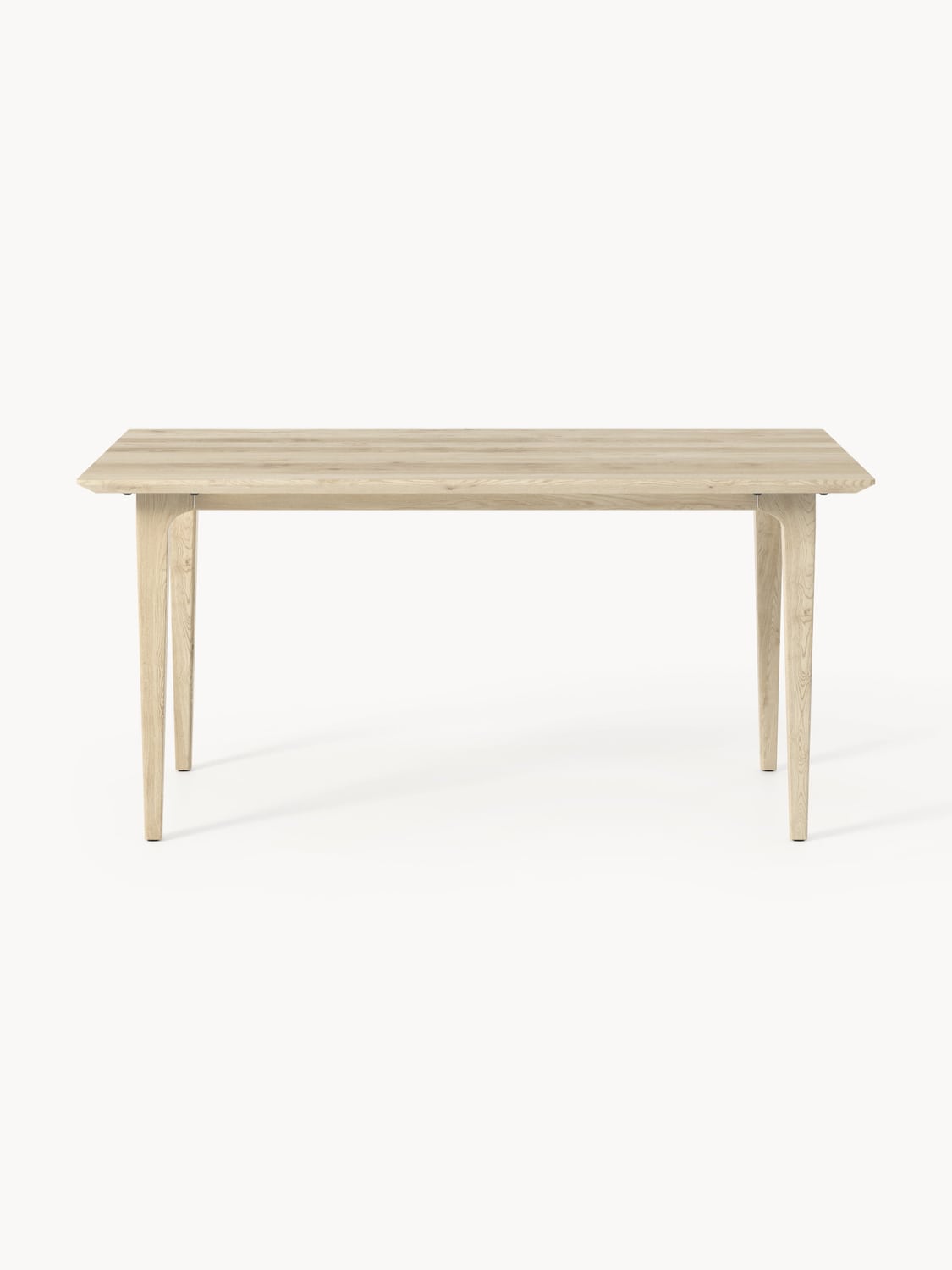 Archie Dining Table in Oak, in various sizes — Beige