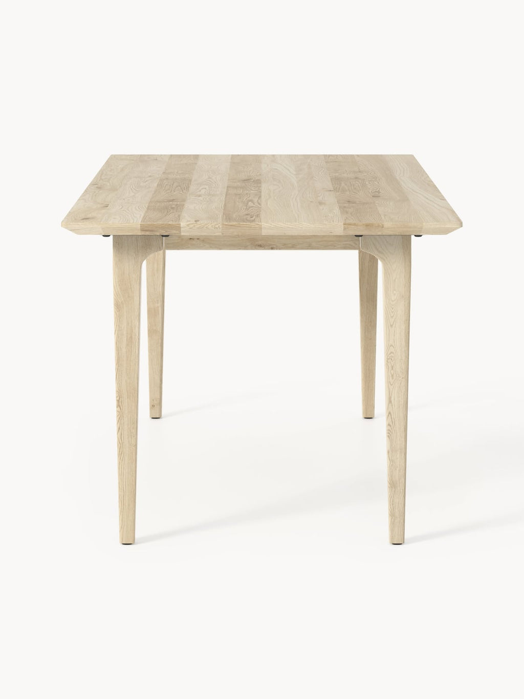 Archie Dining Table in Oak, in various sizes — Beige