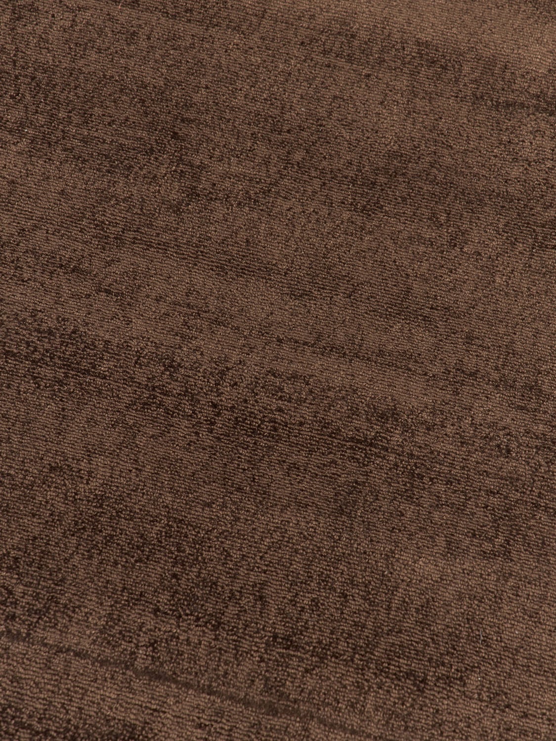 Jane Handwoven Viscose Rug — Chocolate