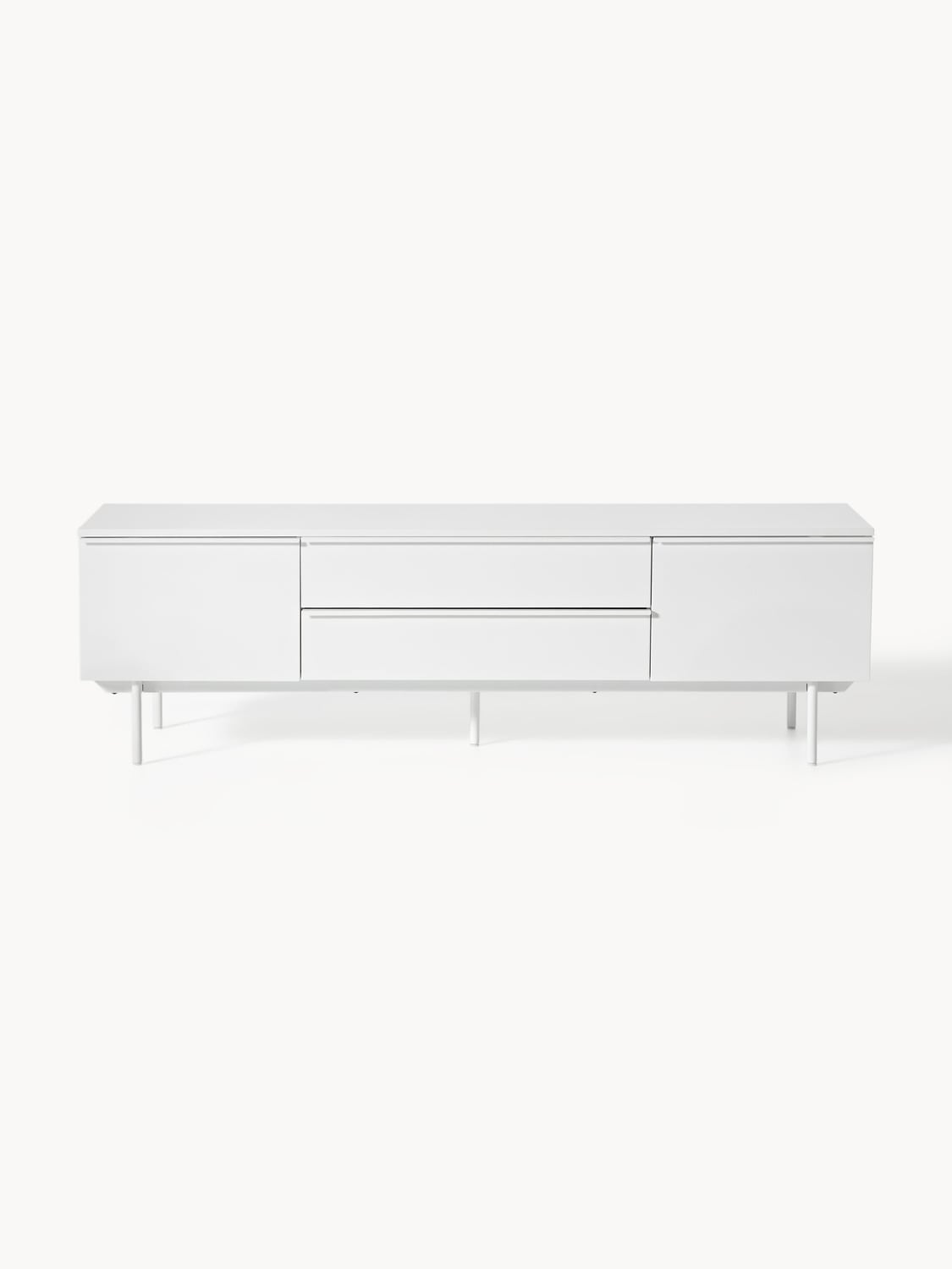 Elona Wood-Lowboard — Ivory