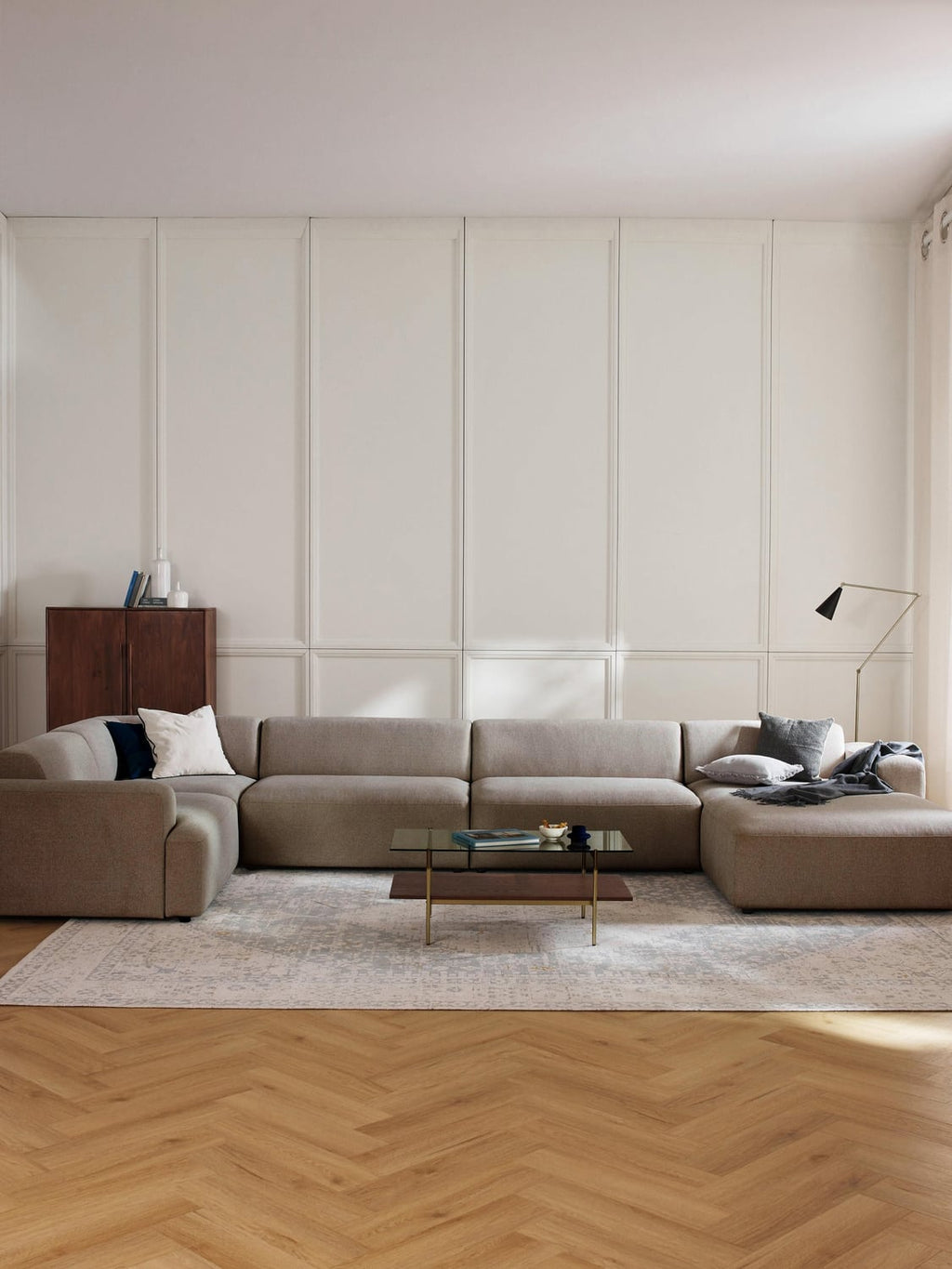 Melva XL Sofa — Greige