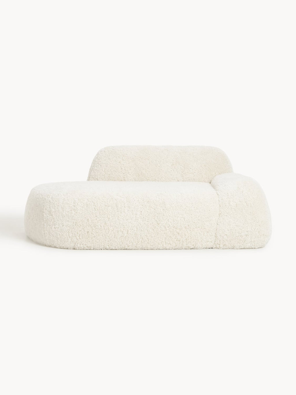 Wolke Teddy-Sofa (2-seater) with Chaise Longue