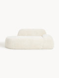 Wolke Teddy-Sofa (2-seater) with Chaise Longue
