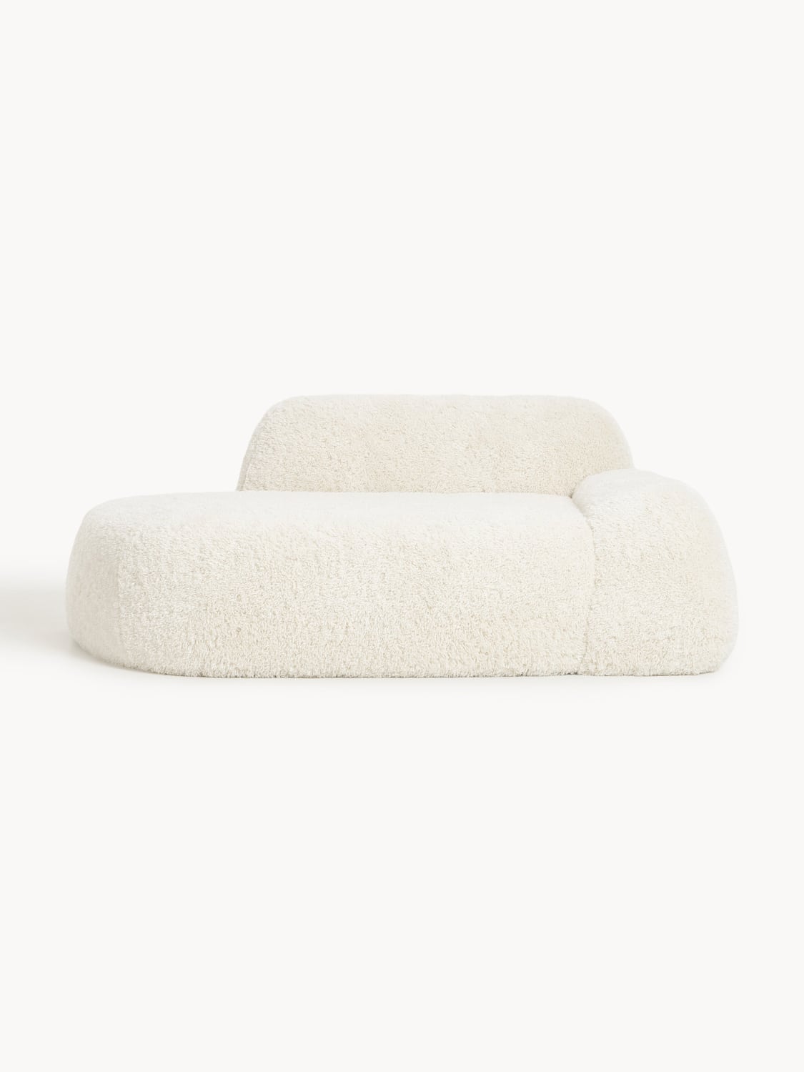Wolke Teddy-Sofa (2-seater) with Chaise Longue