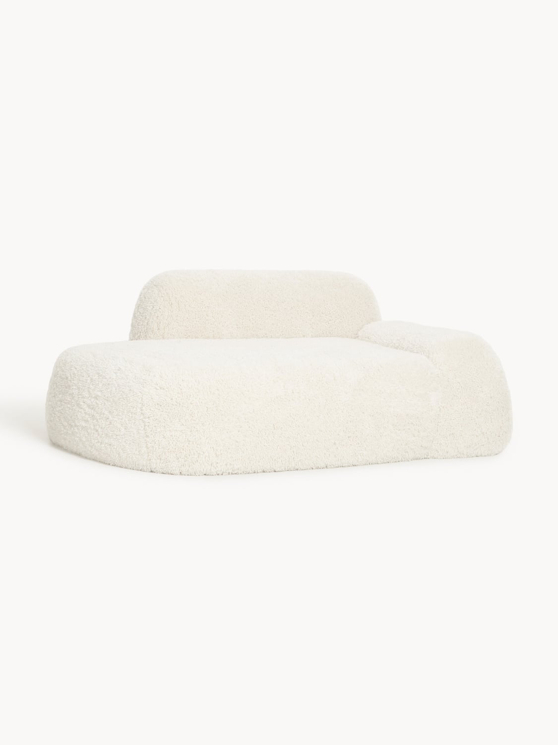 Wolke Teddy-Sofa (2-seater) with Chaise Longue