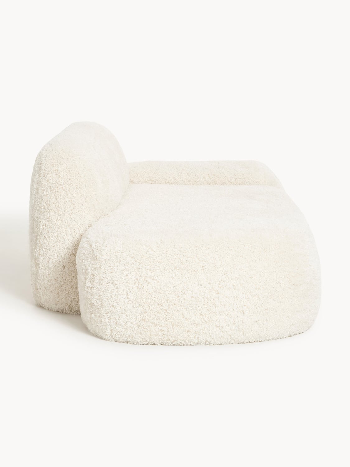 Wolke Teddy-Sofa (2-seater) with Chaise Longue