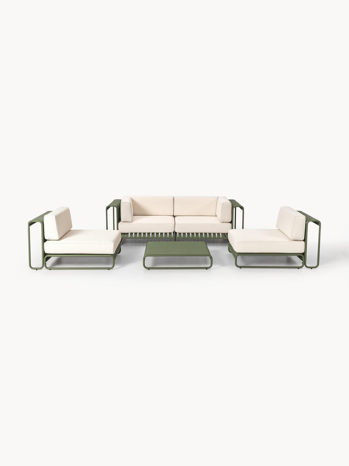 Caio Modular Garden Lounge Set, set of 4 — Oatmeal