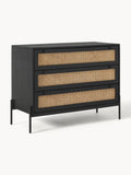 Vienna Chest of Drawers with Viennese Cane — Olive