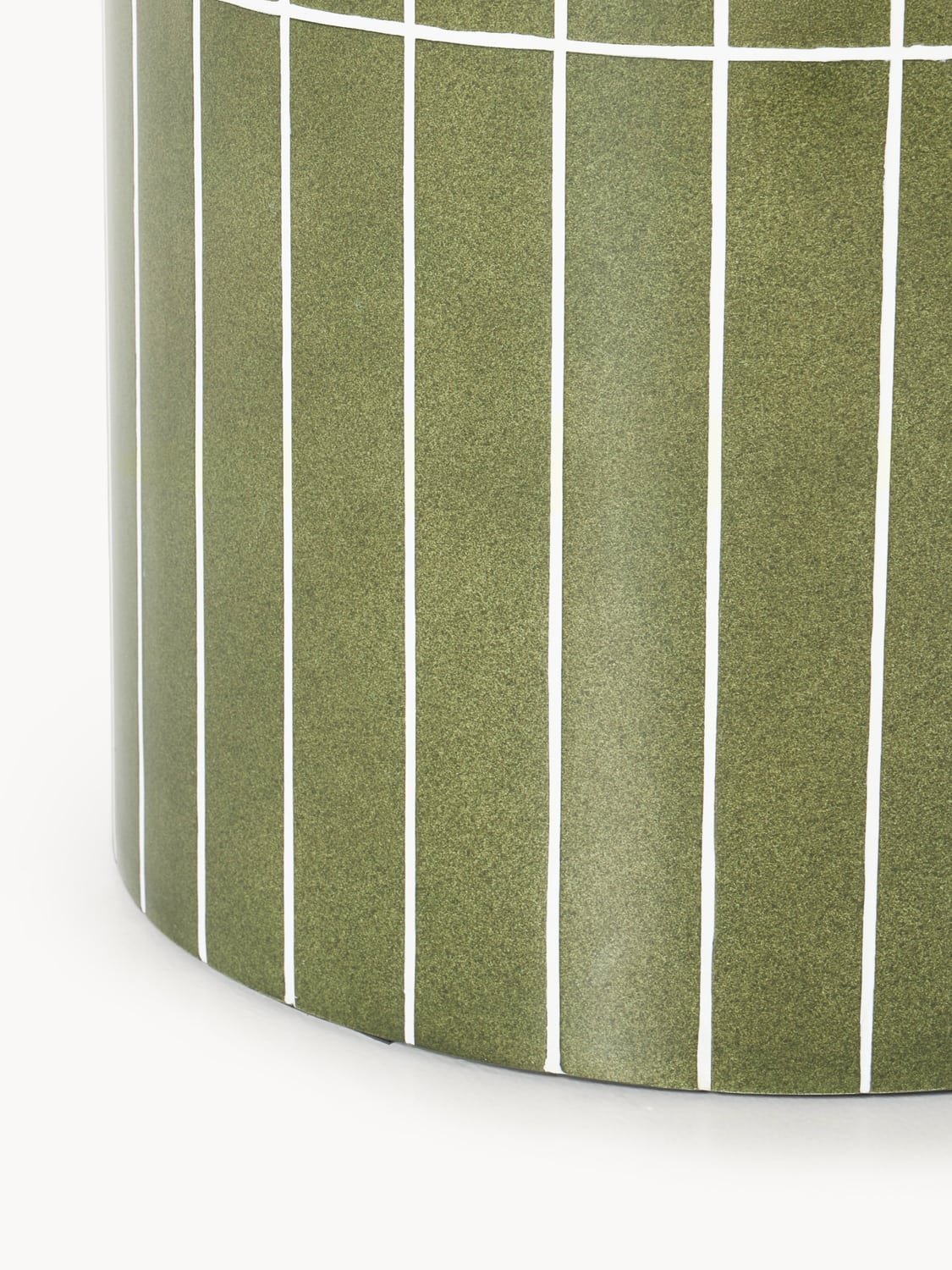 Saya Round Garden Dining Table, Ø 120 cm — Taupe