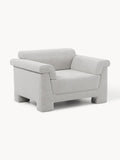 Atlas Bouclé Armchair — Oatmeal