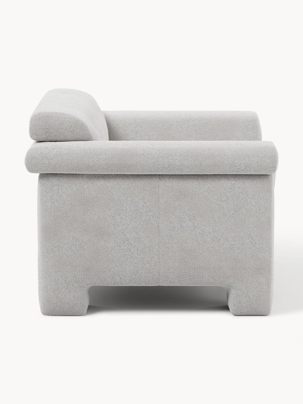 Atlas Bouclé Armchair — Oatmeal