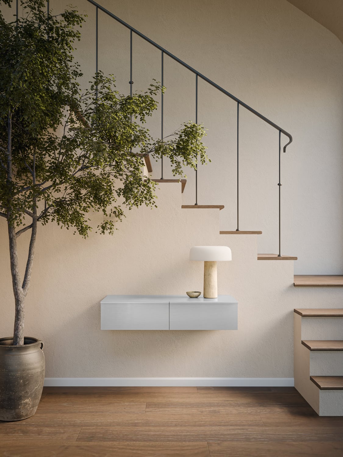 Carlo Wall Console Table