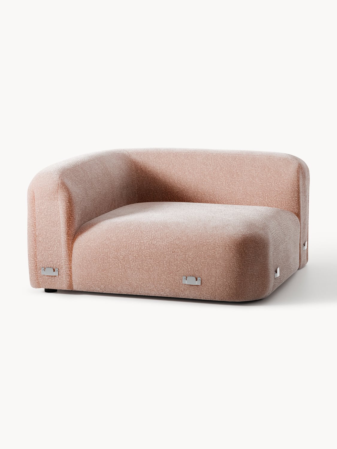 Wolke Round Corner Module — Greige