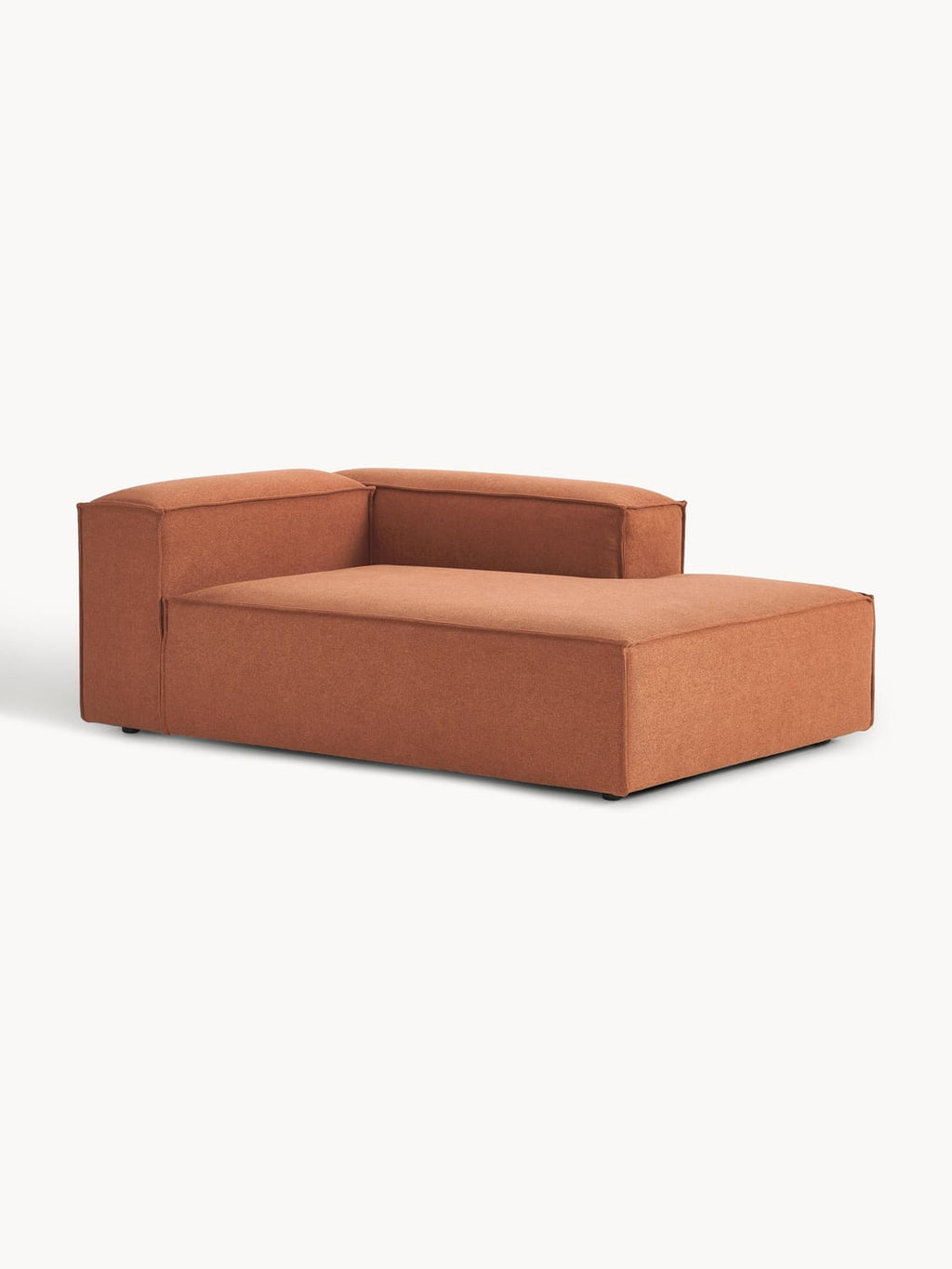 Lennon Ottoman Corner Module — Terracotta