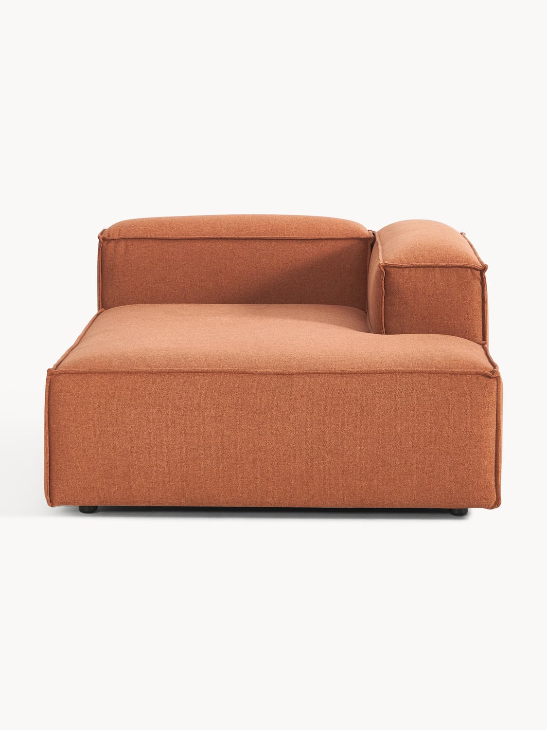 Lennon Ottoman Corner Module — Terracotta